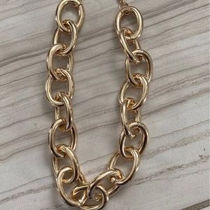Gold Tone Chain Link